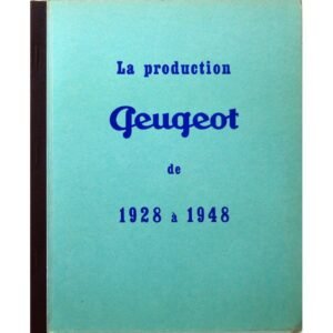 La production 1928 – 1948