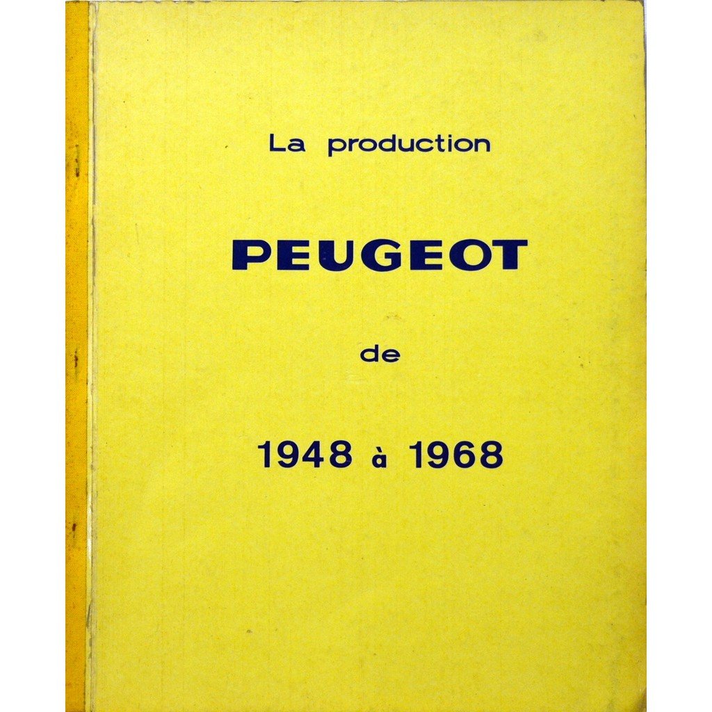 La production 1948 - 1968