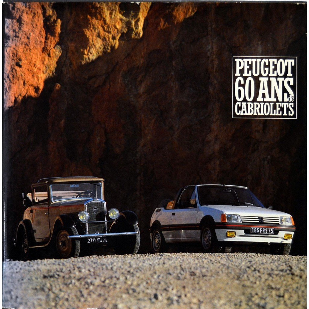 Peugeot, 60 ans de cabriolet